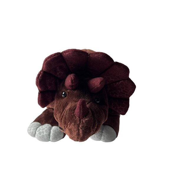 Kohls Cares Plush Brown Triceratops Dinosaur Stuffed Animal 15 inches X 9 inches - Picture 1 of 6